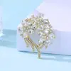 Broche de Corona Nuevo Brillante Transfronterizo, Gama Alta, Lujo Ligero, Broche Elegante y con Estilo, Accesorio de Solapa para Abrigo Traje