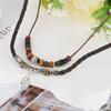 Fabricante Transfronterizo Ecológico Collar Ancla para Hombres, Estudiantes, Colgante Retro de Moda, Cadena para Clavícula, Joyería de Pareja Estilo Japonés y Coreano