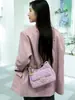 2025 Nova Bolsa Pequena de Fragrância Primeira Camada Couro Bovino Bolsa Hobo Tmall Elf Moda Mais Fácil de Combinar Passeio Transversal Bolsa Feminina