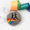Medalha de Metal Placa de Liga de Zinco Evento de Competição Esportiva Escolar Corrida Basquete Medalha de Ouro Infantil Design Criativo