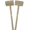Martillo Pequeño de Madera Mazo Resistente a Caídas Juguete Infantil Martillo Pequeño DIY Creativo Primera Fiesta Canaleta Pequeña de Madera Cincel Pequeño de Madera