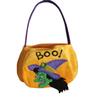 Bolsa de dulces bordada a mano de Halloween, accesorios de decoración navideña para niños, cubo de linterna de calabaza para festival de fantasmas, dulces de Halloween