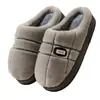 Pantuflas de Algodón para Hombre 2025 para Invierno Uso en Casa y al Aire Libre Pantuflas de Felpa Nueva Suela Gruesa Antideslizante Pantuflas de Algodón Cálidas para Hombre Venta al por Mayor
