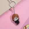 Llavero de batalla Manshu periférico de anime caricatura lindo colgante acrílico mochila adornos mochila regalo mayoreo