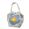 Bolsa de Hombro de Punto para Boda de Año Nuevo Patrón de Dibujos Animados Gran Capacidad Plegable Ligera Bolsa de Punto para Compras