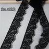 Encaje de Pestañas de un Lado Accesorios de Decoración de Ropa DIY Cuello Falda Mangas Costura Velo Material de Empalme