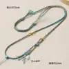 Cordón de Collar Tibetano Tejido a Mano con Cera de Abeja, Juego Cultural, Amuleto de Buda, Cordón de Thangka, Lanyard Tejido a Mano para Colgante