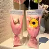 Venta al por mayor de fábrica Regalo transfronterizo Día de la Madre San Valentín Hierba Flores secas Rosa Clavel Flores de jabón Ramo mixto terminado