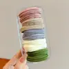 Diademas de Colores para Niños, Gomas Elásticas para Niñas, Cuerdas para Coletas Altas Que No Dañan el Cabello, Alta Elasticidad, Accesorios para el Cabello Duraderos