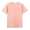 Camiseta personalizada de algodón peinado de doble hilo de 40 para jóvenes, mono de cuello redondo con logotipo bordado impreso, camisa publicitaria cultural