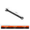 Chave de uso duplo chave combinada de boca e chave combinada multifuncional ferramenta de reparo automotivo 8-24mm chave combinada fixa chave catraca eletroforética