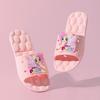 Novas Pantufas de Banho Vazando com Solado Macio de Eva para Casais, Homens e Mulheres, Pantufas de Banho Vazando para Interior