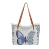 Bolsa Saco Estampada de Nicho para Mulheres 2025 Nova Tendência Desenho Animado Graffiti Bolsa de Ombro Transversal Fashionable Girl Bolsa Tote