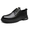 Zapatos de Trabajo Modernos para Hombre Zapatos de Cuero 2026 Primavera y Verano para Hombre Estilo Británico Negro Casual Nuevos Zapatos Formales de Negocio