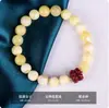 Pedra Crua Natural Areia Dourada Roxa DIY Contas de Lótus Contas Espaçadoras Pulseira Acessórios de Pulseira Contas Individuais Contas de Buda Contas