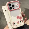 La ventana de colorblock de dibujos animados se transforma instantáneamente en una funda transparente para iPhone 16 compatible con Apple 17 Pro Max con diseño de cielo estrellado de dopamina