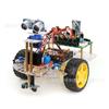 Kit de coche inteligente de microordenador de un solo chip STM32 seguimiento/detección de obstáculos/engranaje de dirección ultrasónico movimiento de cabeza detección de obstáculos/control Bluetooth
