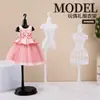 Mini Suporte de Exibição para Bonecas para Design de Roupas, Suporte de Exibição de Modelo Infantil, Interação Modelo Pai-Filho, Fofo