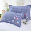Toalla de almohada de algodón de gasa gruesa para adultos, resistente a la suciedad, cómoda y transpirable, para estudiantes, venta al por mayor