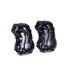 Qin Pei Atacado Obsidiana Padrão Vertical Grande Pingente Pixiu Pingente Pixiu Esculpido Seiko Quase Realista