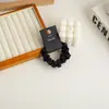 Alta calidad Tamaño Grande Diámetro de 20CM Anillo para Cabello Intestino Grueso Anillo para Cabello Grande de Satén de Seda Alta Elasticidad Cuerda para Cabello Grande para Mujer