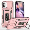 Funda para iPhone Apple con Cubierta Deslizante para Lente, Protección Completa para 16 Pro, con Soporte, Adecuada para Funda de iPhone 17 Air
