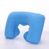 Almofada em forma de U de flocagem de pvc Almofada em forma de U Almofada cervical Almofada de ar Almofada de aeronave para áreas externas Almofada de viagem Almofada inflável