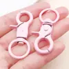Ferramentas para Joias DIY Alicate Fivela Liga de Zinco Fivela Colorida de Cachorro Chaveiro Fivela Giratória Elástica Fivela em Forma de Caranguejo Acessórios de Alicate