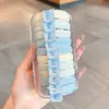 Elásticos de Cabelo Infantis de Alta Elasticidade e Duráveis para Meninas, Toque Premium, Cordas de Cabelo Que Não Danificam o Cabelo, Sem Marcas de Puxar Cabelo