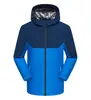 Chaqueta de trabajo impermeable bicolor, logo impreso o bordado personalizado, ropa de trabajo para reparación de automóviles, chaqueta fina para equipo corporativo