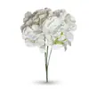 Buquê de Hortênsia Artificial com 5 Cabeças para Decoração de Casamento, Arranjo para Salão de Casamento, Buquê de Flores Artificiais de Tecido de Seda, Acessórios para Arranjo de Flores DIY, Várias Cores Disponíveis