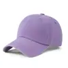 Chapéu de Algodão Lavado Boné Duckbill de Jeans Masculino Retro Top Macio Proteção Solar Chapéu de Pai Mulher Atacado Vintage Liso Boné de Beisebol