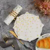Guardanapo Quadrado de Papel com Estampa de Estrela Dourado Festa de Aniversário Restaurante de Luxo Toalha de Papel Descartável Especial