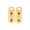 Pendientes de Aleación de Cobre para Mujer con Estilo Retro Francés, Diseño de Nicho, Temperamento Elegante de Gama Alta, Transmisión en Vivo Transfronteriza de Segunda Mano
