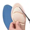 2018 Nova palmilha de dois em um adesivos para calcanhar respirável absorvente de suor antiderrapante massagem absorção de choque anti-dor palmilha atacado