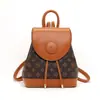 2026 Mochila Nueva de Moda Simple Retro Estilo Coreano Mochila Pequeña Bolsa para Mujer de Comercio Exterior Fábrica Mayorista Dropshipping