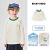 Camiseta de Manga Larga para Niños Europeos Correctos Otoño Nuevo Estilo Tops para Bebé para Niños Primavera y Otoño Ropa para Niños Camisetas Básicas para Niños