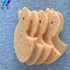 Algodón de Pulpa de Madera Amigable con la Mano para Baño, Lavado de Platos, Esponja Desengrasante, Estampado y Formado, Esponja de Celulosa para Limpieza de Cocina y Automóviles