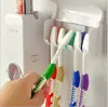 Set Exprimidor de Pasta de Dientes Manual Coreano Exprimidor de Pasta de Dientes Touch Me Portacepillos de Dientes de Cinco Dígitos Empaque en Inglés