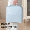 Bolsa de Maquiagem Portátil para Viagem, 3D Não Dobrável, Grande Capacidade, PU Impermeável, Artefato de Armazenamento de Cosméticos, Bolsa de Maquiagem Multifuncional