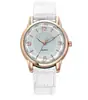 Reloj de Pulsera de Moda para Mujer de Comercio Exterior, Correa de Piel de Cocodrilo, Sombra Interior, Esfera Digital, Aleación, Reloj para Mujer, Reloj de Cuarzo
