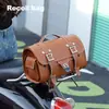 Bolsa de Prateleira Universal Retro para Moto Elétrica Bolsa Traseira de Cauda, Bolsa de Caixa Traseira Retro para Scooter Elétrica para Homens