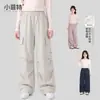 Fábrica de Ropa Infantil Xiaofei Nueva Colección Otoño 2026: Pantalones de Trabajo para Niñas, Pantalones Largos Casuales de Corte Holgado para Niños Mayores