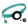 Amazon Más Vendido Transfronterizo Collar para Gato Airtag con Cascabel Collar Reflectante con Huella de Pata Posicionamiento Airtag