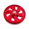 Tampa Protetora do Ventilador do Motor de Liga de Alumínio CNC Modificada Universal para Motocicleta Tampa Decorativa Rotativa de Dissipação de Calor Acessórios