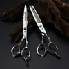 Tijeras de Peluquería Xiaolong Handle Naipson de 6.0 pulgadas, Tijeras para Cortar el Cabello, Tijeras Planas, Tijeras para Flequillo, Tijeras Deslizantes