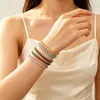 Bestseller de Amazon: Pulsera de Diamante de Zirconia para Mujer, Pulsera Nupcial Full-Diamond, Accesorio de Boda, Pulsera Completamente de Cobre