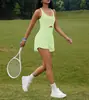 Nueva Falda de Tenis de Sensación Nude de Amazon para Mujer, Secado Rápido, Absorbente de Sudor, Mono Deportivo, Espalda Descubierta, Cruzado, Sin Mangas, Ropa de Yoga