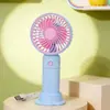 Ventilador Pequeno Portátil Recarregável por USB, Novo Modelo 2026, Presente Portátil para Estudantes, Mini Ventilador de Mesa Doméstico