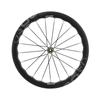 Juego de Ruedas Ikuos de Fibra de Carbono Bicicleta de Carretera 50mm Rodamiento Cerámico Eje Pasante Rueda de Carbono Wave Buje de Engranajes de Trinquete